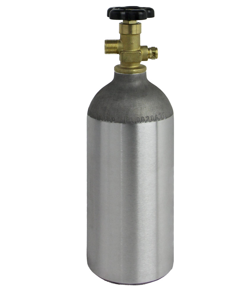 Cilindro de CO2 de 1Kg 2.5Lbs Cargado